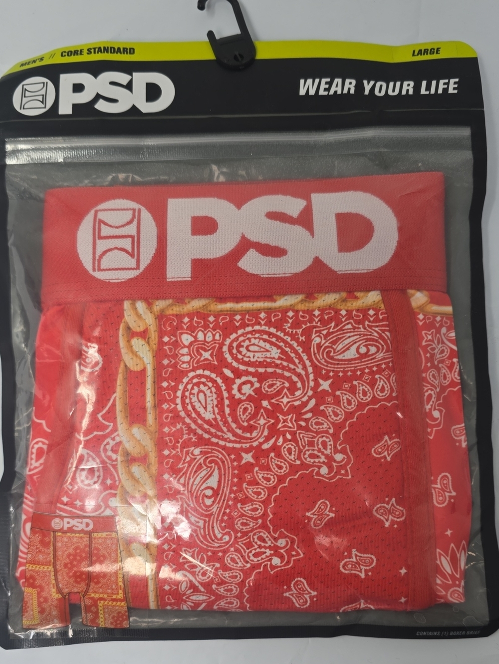 PSD RICH BANDANA RED Mens boxer briefs